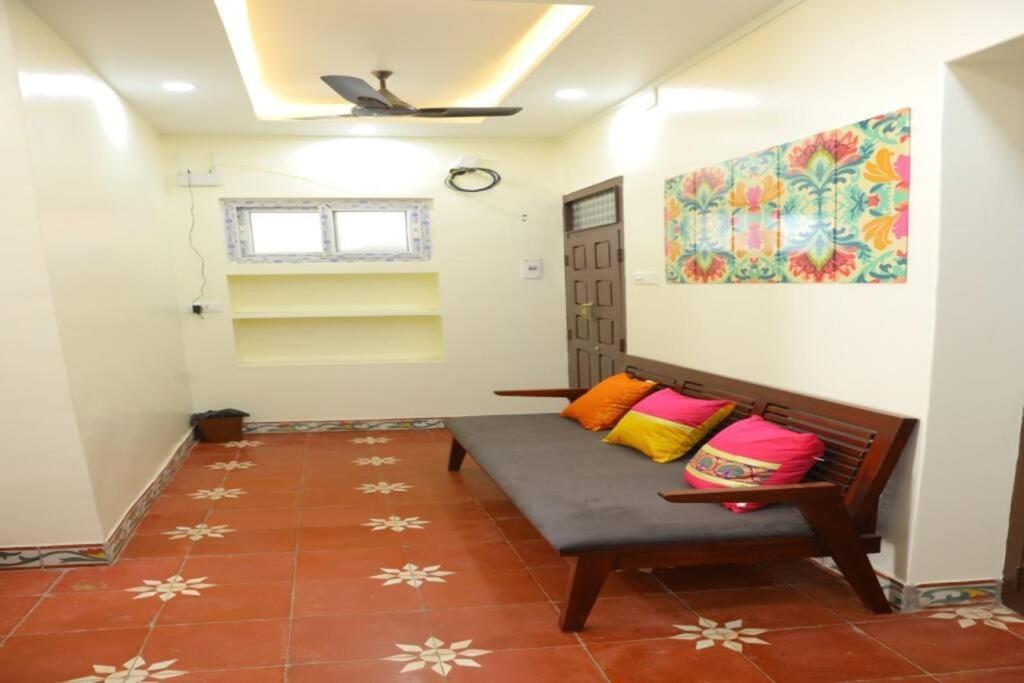 Heritage Home With 2 Bed/2 Bath With Kitchen In A Residential Neighborhood. Madurai Exterior photo